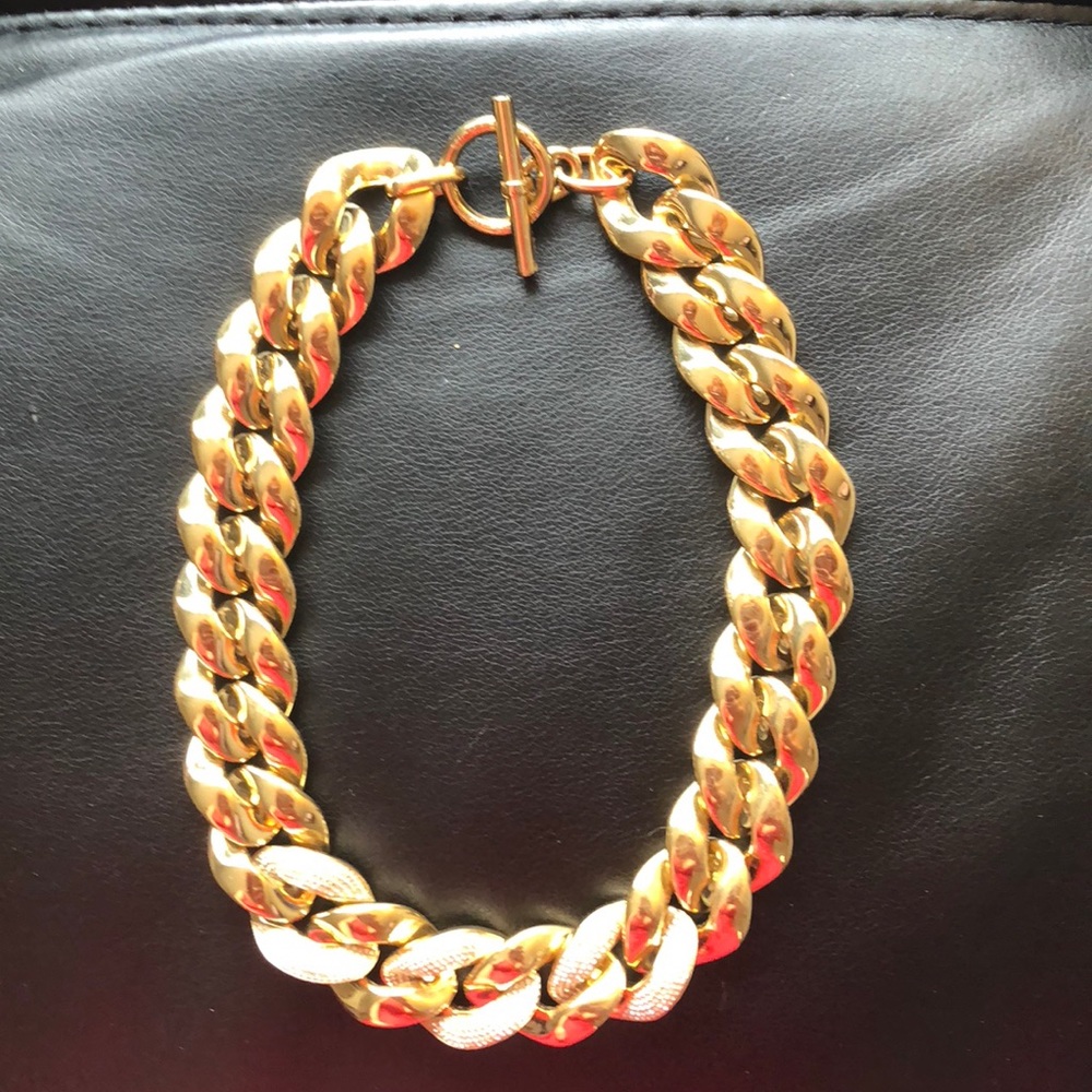 Michael Kors Pave Link Curb Chain